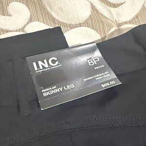 INC International Concepts Black Skinny Pants